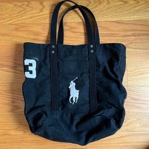 Ralph Lauren Polo Canvas Tote Bag